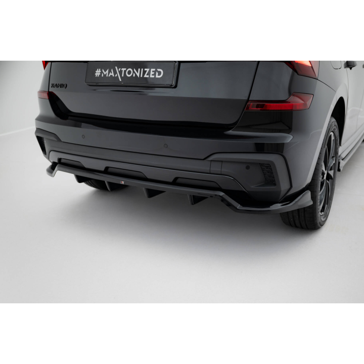 Splitter Tylny (Z Dyfuzorem) Skoda Kamiq Monte Carlo Mk1 Facelift