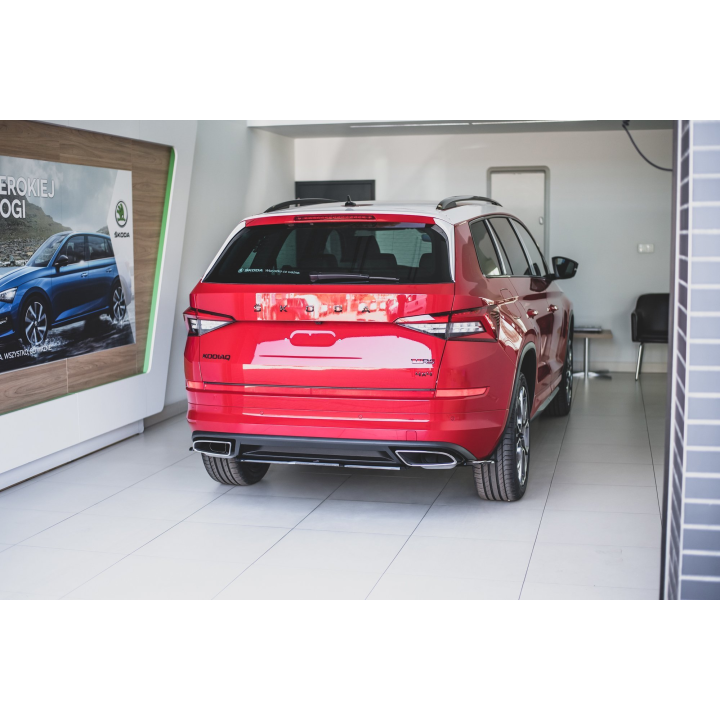 Splitter Tylny Skoda Kodiaq RS Mk1 / Mk1 Facelift