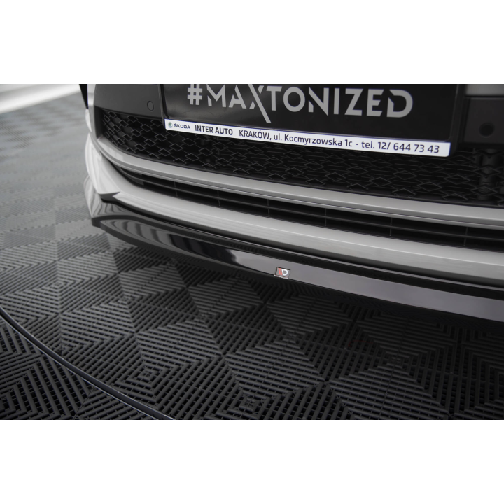 Splitter Przedni V.2 Skoda Kodiaq RS Mk1 Facelift