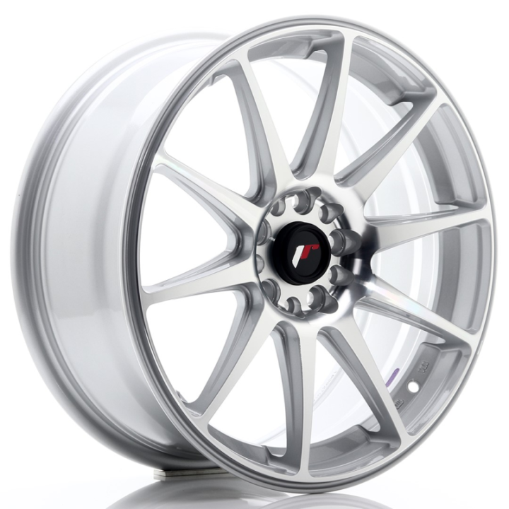 Japan Racing JR11 18x7,5 ET40 5x112/114 Silver Machined Face