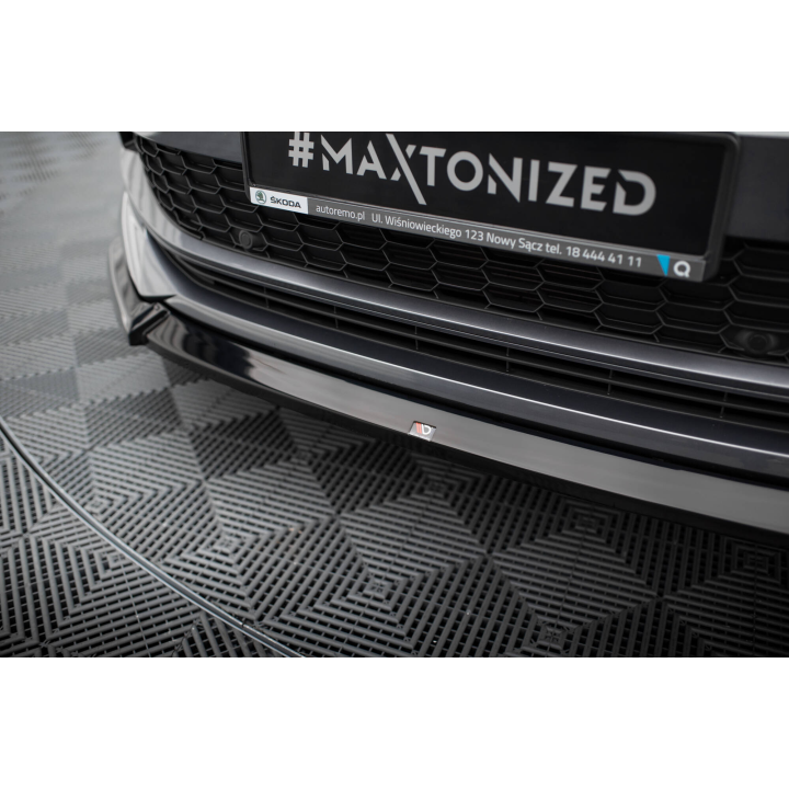 Splitter Przedni V.1 Skoda Kodiaq Sportline Mk1 Facelift