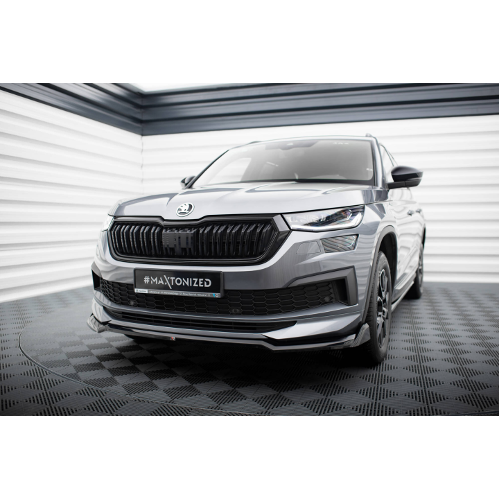 Splitter Przedni V.2 Skoda Kodiaq Sportline Mk1 Facelift