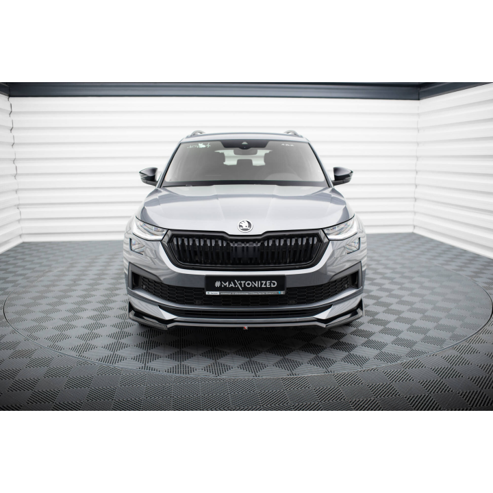 Splitter Przedni V.2 Skoda Kodiaq Sportline Mk1 Facelift