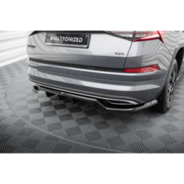 Splitter Tylny (Z Dyfuzorem) Skoda Kodiaq Sportline Mk1 / Mk1 Facelift