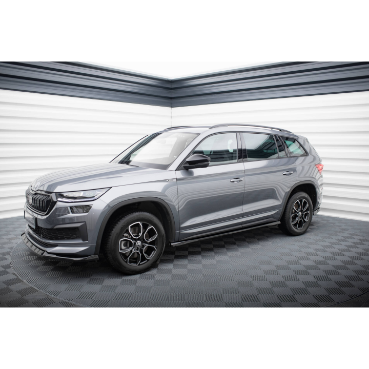 Dokładki Progów Skoda Kodiaq Sportline Mk1 Facelift