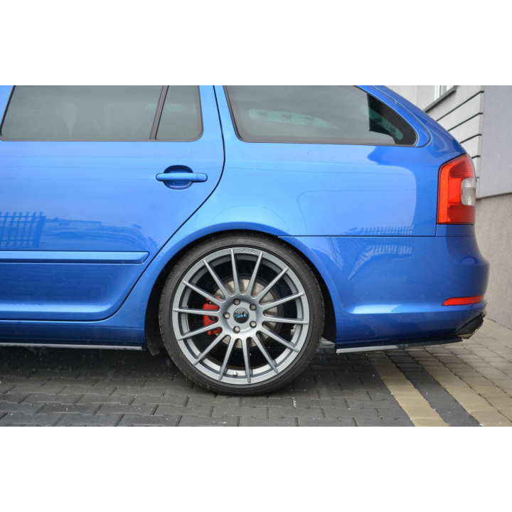Splittery Tylne Boczne Skoda Octavia RS Sedan / Combi Mk2 / Mk2 Facelift