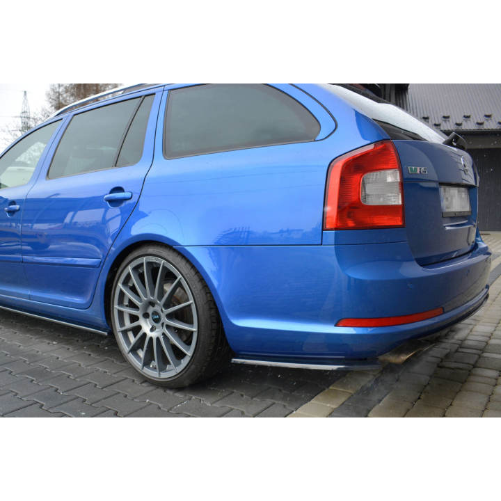 Splittery Tylne Boczne Skoda Octavia RS Sedan / Combi Mk2 / Mk2 Facelift
