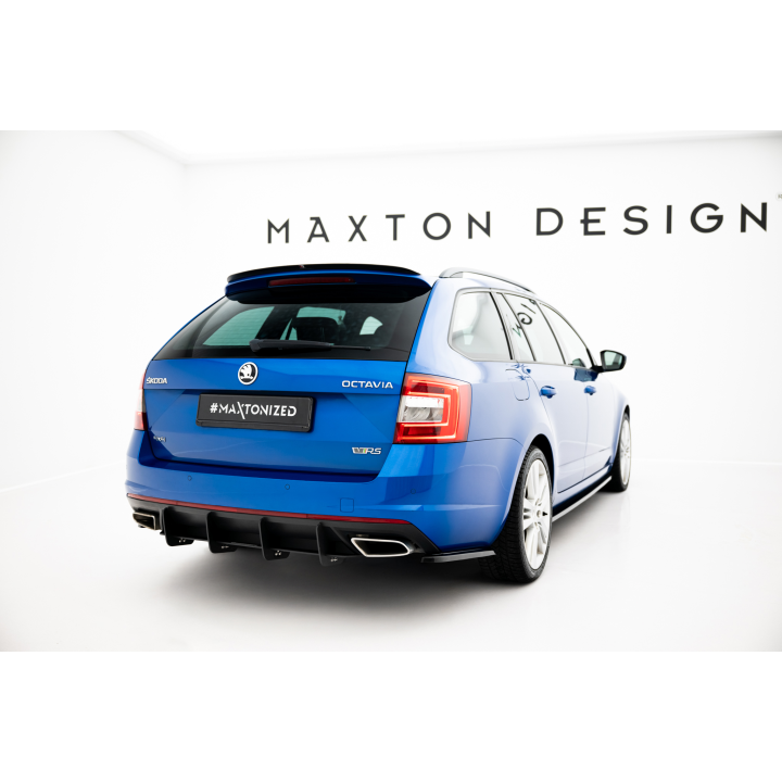 Dyfuzor Tylny Skoda Octavia RS Mk3 / Mk3 FL Hatchback / Kombi