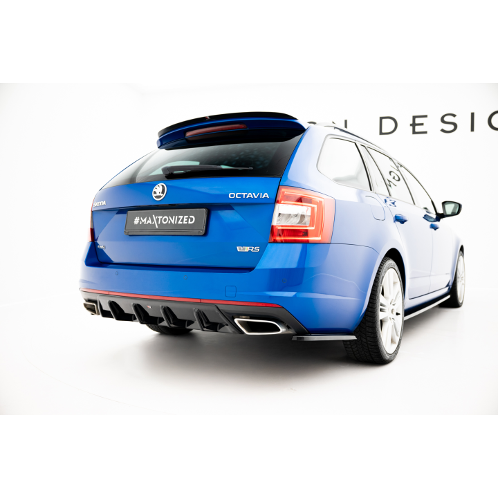 Dokładka Tylna V.1 Skoda Octavia RS Mk3 / Mk3 FL Hatchback / Kombi