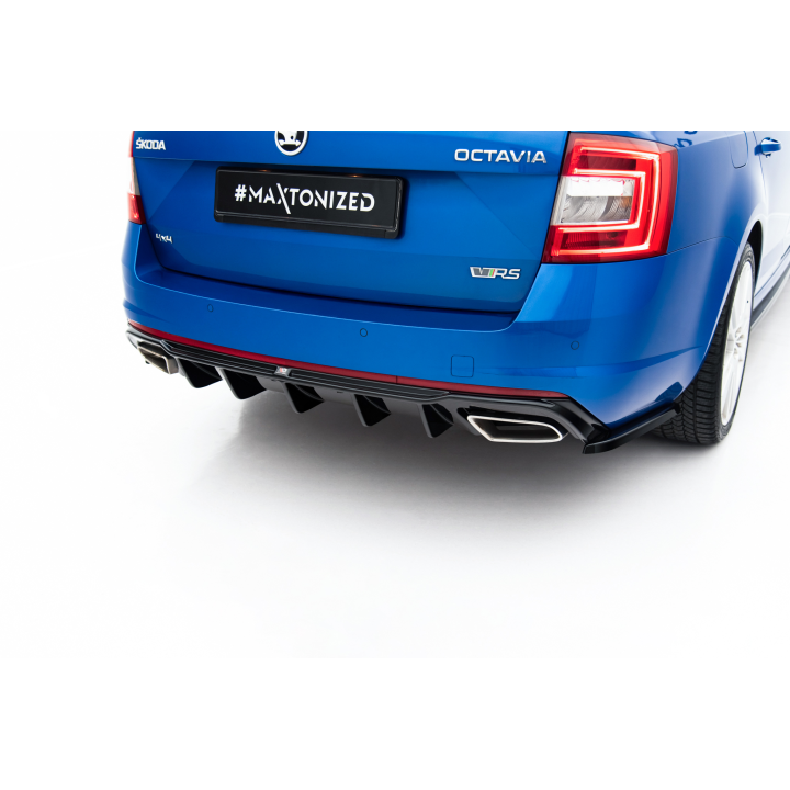 Dokładka Tylna V.2 Skoda Octavia RS MK3/MK3 FL Hatchback/Kombi