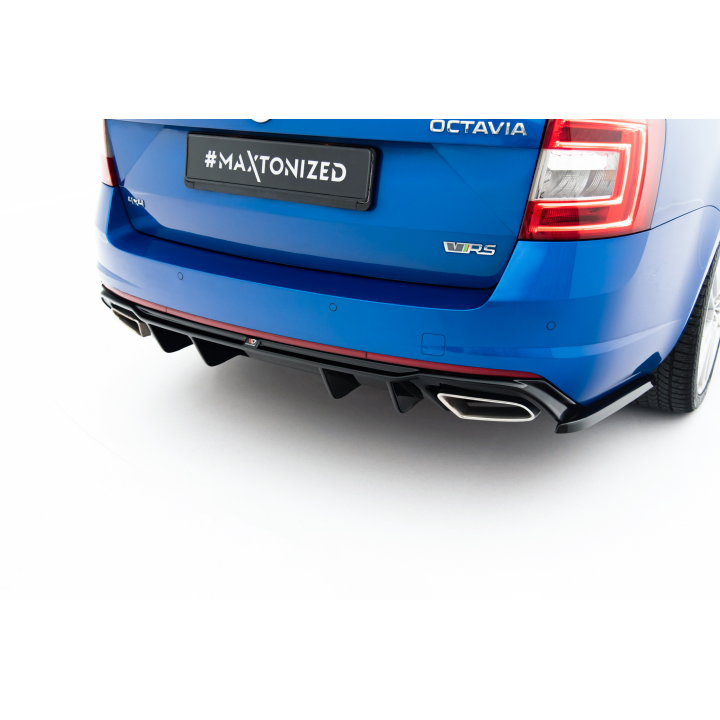 Dokładka Tylna V.2 Skoda Octavia RS MK3/MK3 FL Hatchback/Kombi