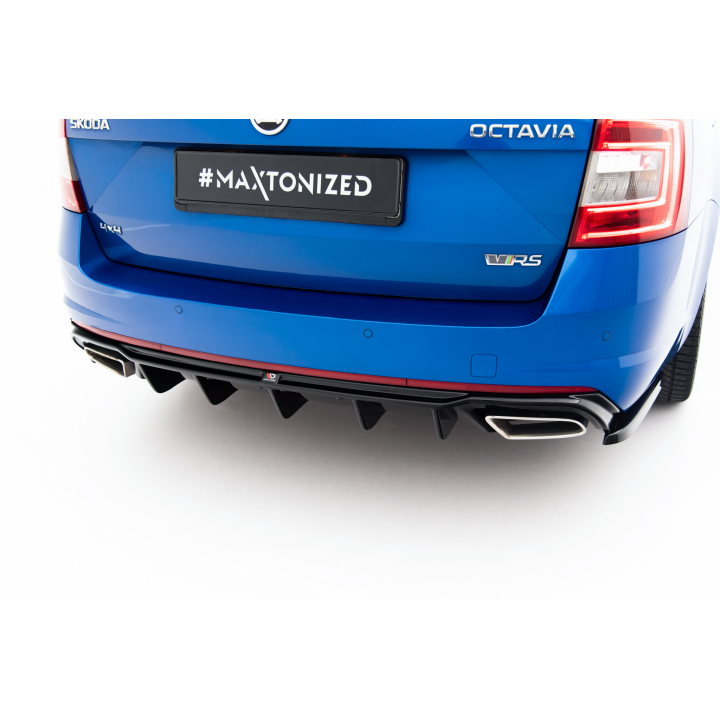 Dokładka Tylna V.2 Skoda Octavia RS MK3/MK3 FL Hatchback/Kombi