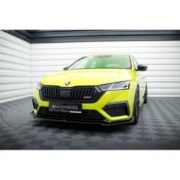 Splitter Przedni V.2 + Flaps Skoda Octavia RS Mk4