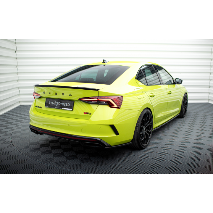 Splittery Tylne Boczne V.1 Skoda Octavia RS Liftback / Combi Mk4 Facelift