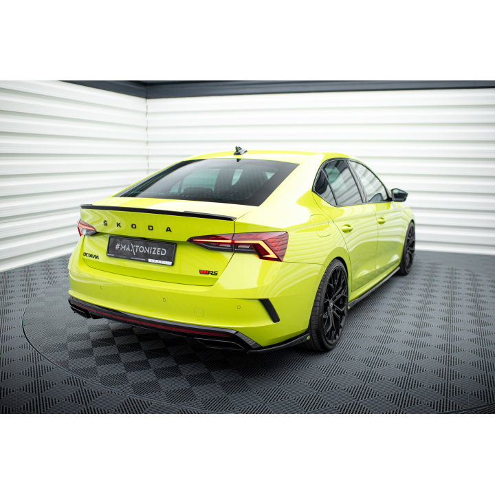 Splittery Tylne Boczne V.2 Skoda Octavia RS Combi / Liftback Mk4 / Mk4 Facelift