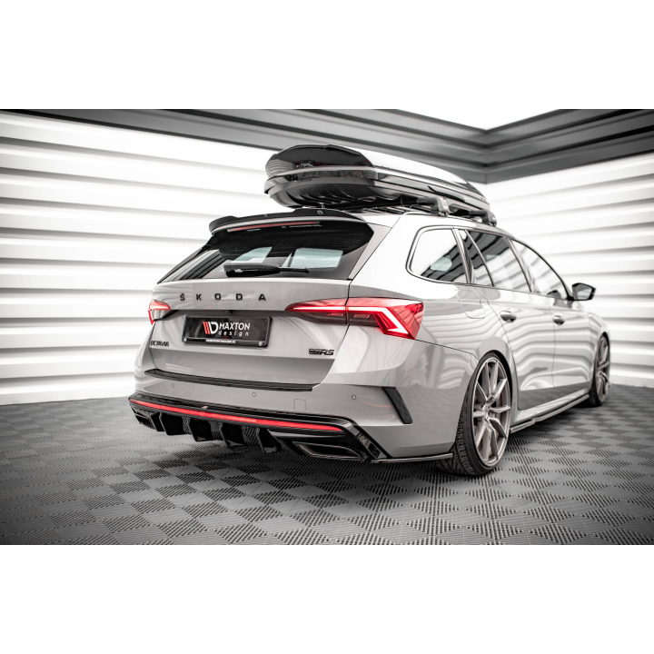 Splittery Tylne Boczne V.3 Skoda Octavia RS Liftback / Combi Mk4 Facelift