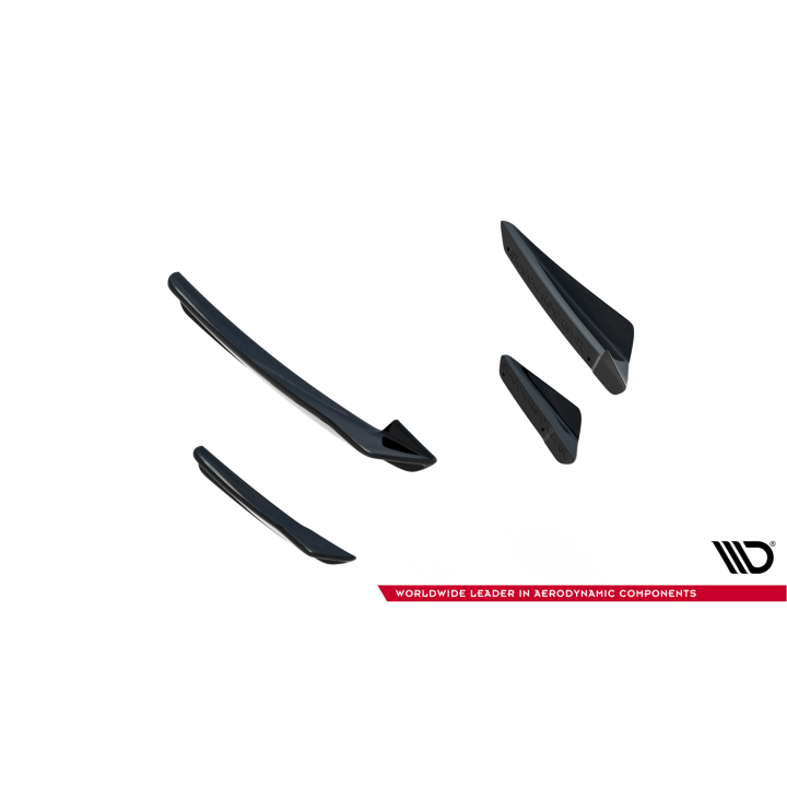 Canards (owiewki przedniego zderzaka) Skoda Octavia RS Mk4