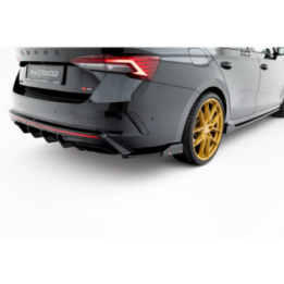 Splittery Tylne Boczne V.4 + Flaps Skoda Octavia RS Combi / Liftback Mk4 / Mk4 Facelift