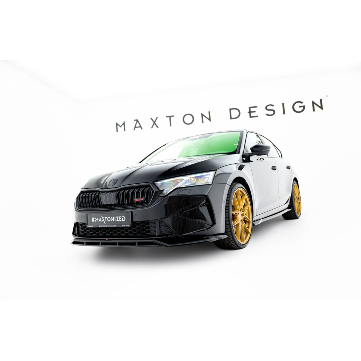 Splitter Przedni V.1 Skoda Octavia RS Liftback / Combi Mk4 Facelift