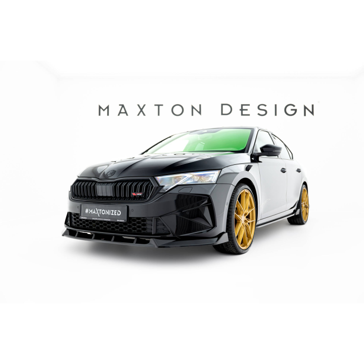 Splitter Przedni V.2 Skoda Octavia RS Liftback / Combi Mk4 Facelift