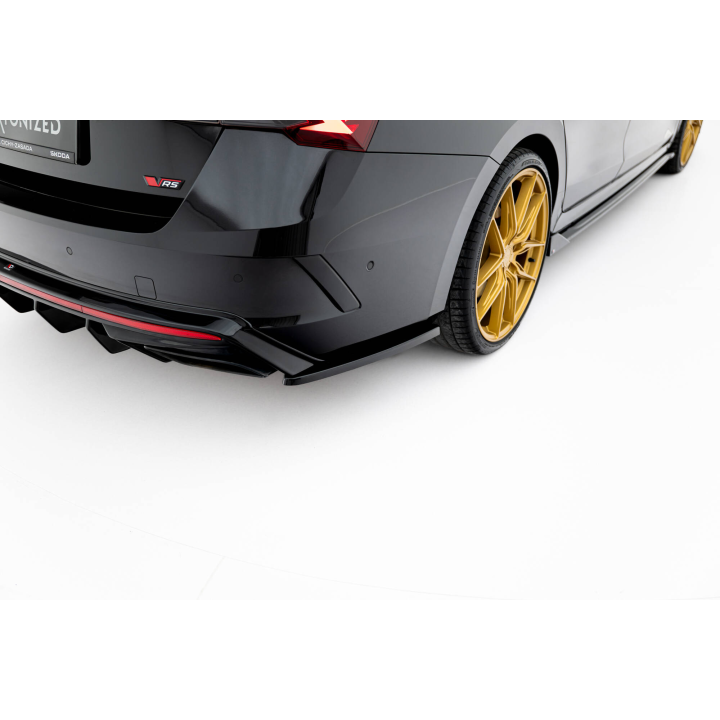 Splittery Tylne Boczne V.3 Skoda Octavia RS Liftback / Combi Mk4 Facelift