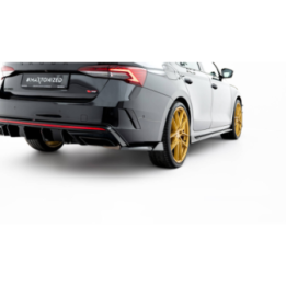 Splittery Tylne Boczne V.8 Skoda Octavia RS Liftback / Combi Mk4 Facelift