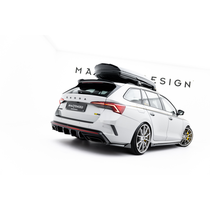Splittery Tylne Boczne V.8 Skoda Octavia RS Liftback / Combi Mk4 Facelift