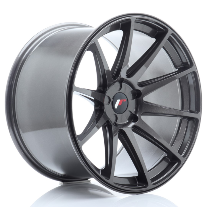 Japan Racing JR11 20x12 ET20-42 5H Blank Hyper Gray