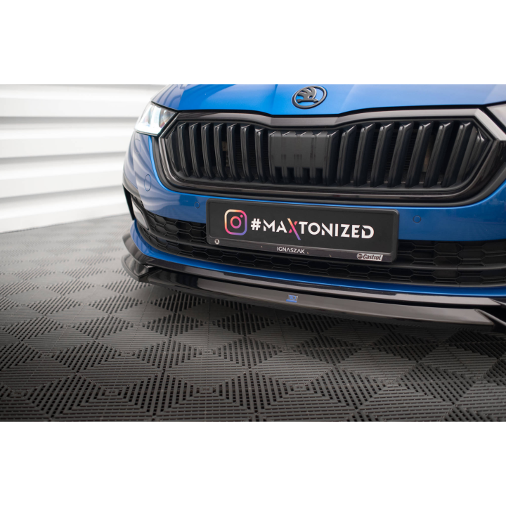Splitter Przedni V.2 Skoda Octavia Sportline Mk4