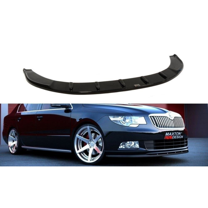 Splitter Przedni Skoda Superb Mk2 (Do Zderzaka Przedniego Sport Spoiler)