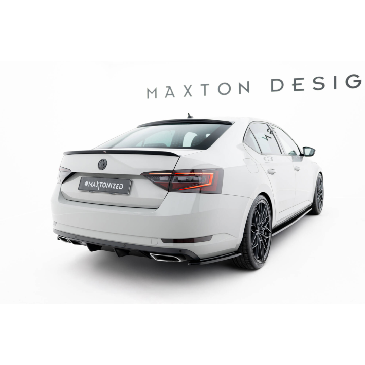 Splittery Tylne Boczne V.2 Skoda Superb Liftback / Combi Mk3