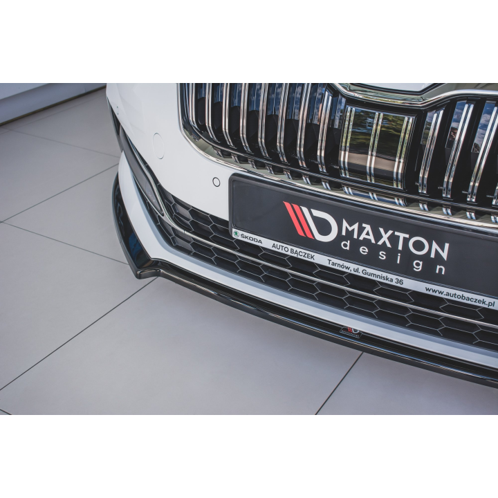 Splitter Przedni V.1 Skoda Superb Liftback / Combi Mk3 Facelift