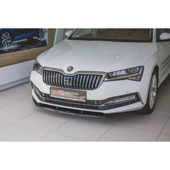 Splitter Przedni V.2 Skoda Superb Liftback / Combi Mk3 Facelift