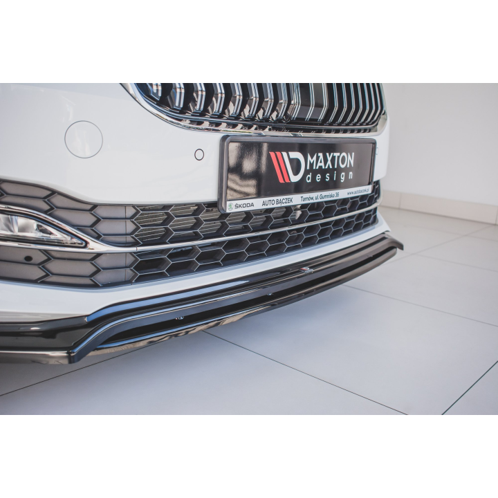 Splitter Przedni V.3 Skoda Superb Liftback / Combi Mk3 Facelift