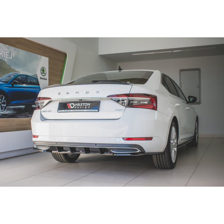 Tylna Dokładka Skoda Superb Liftback / Combi Mk3 FL