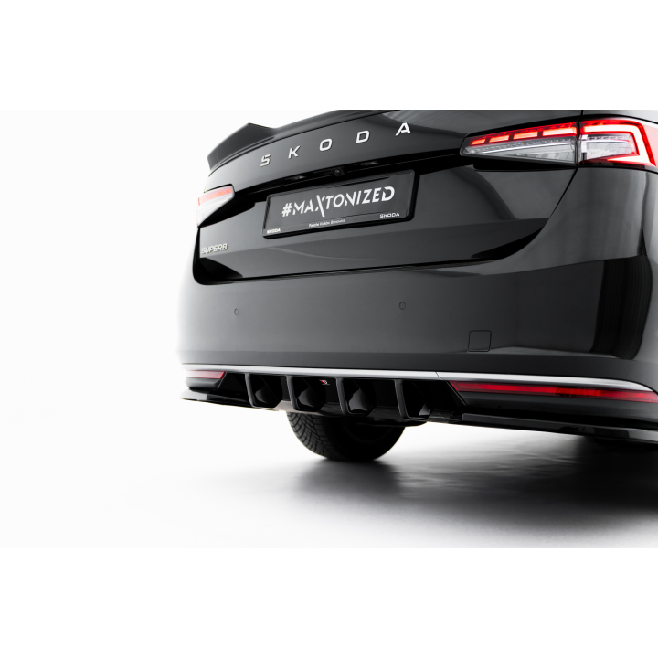 Zestaw Splitterów V.1 Skoda Superb Sedan Mk4