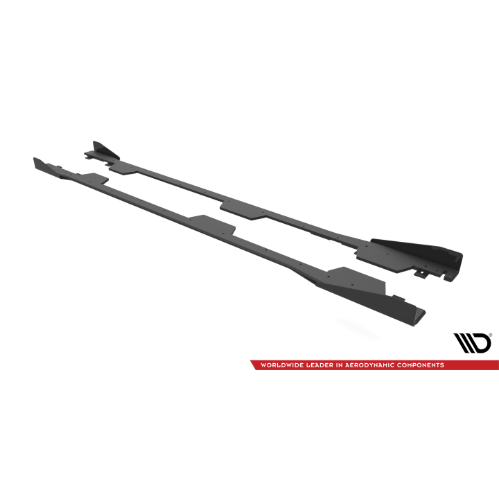 Dokładki progów Street Pro + Flaps Subaru BRZ Mk1 / Mk1 Facelift
