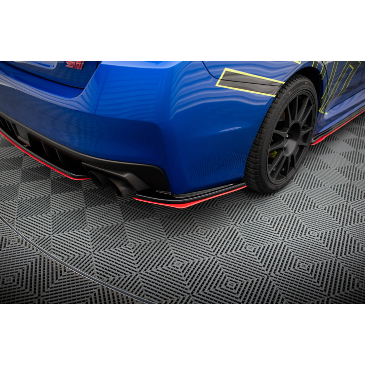 Splittery tylne boczne V.2 SUBARU WRX STI