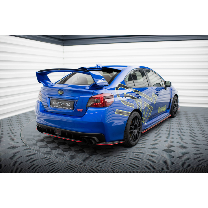 Splittery tylne boczne V.2 SUBARU WRX STI