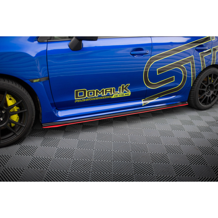 Dokładki progów V.2 SUBARU WRX STI