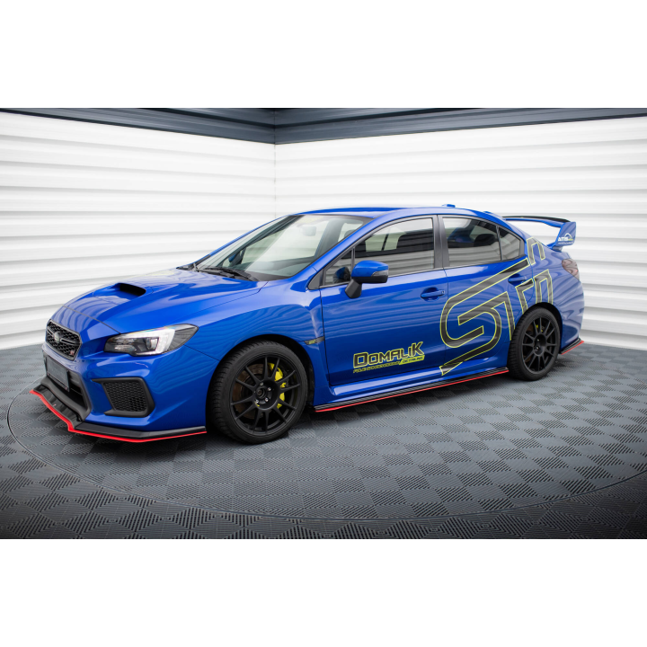 Dokładki progów V.2 SUBARU WRX STI