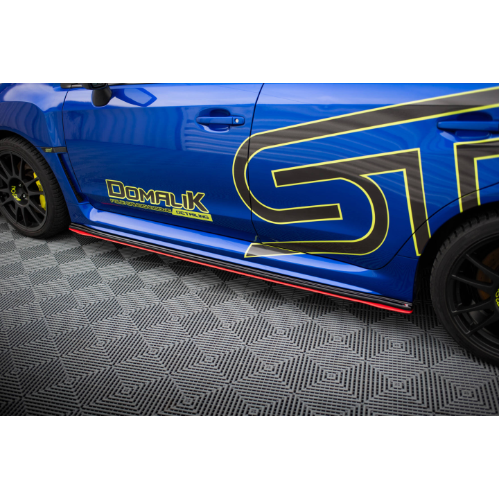 Dokładki progów V.2 SUBARU WRX STI