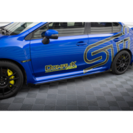 Dokładki progów Street Pro + Flaps Subaru WRX STI Mk1