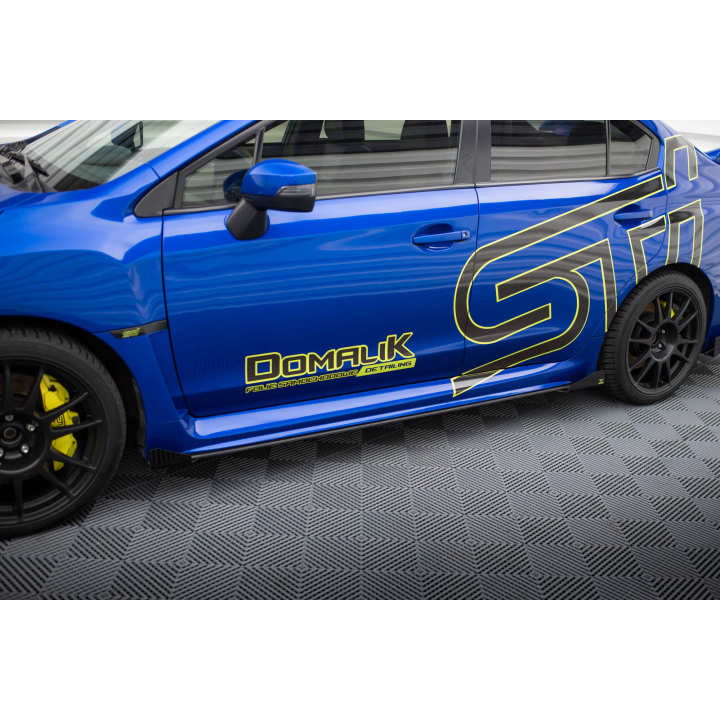 Dokładki progów Street Pro + Flaps Subaru WRX STI Mk1