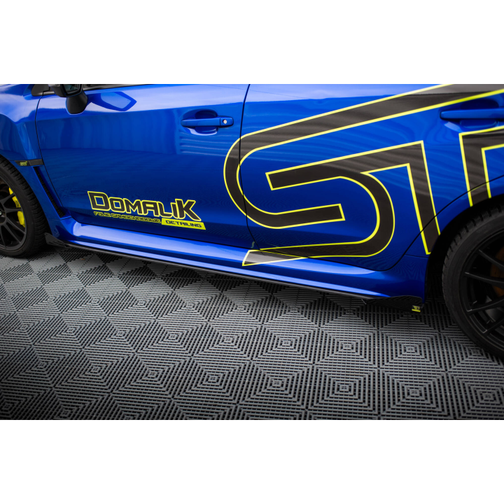Dokładki progów Street Pro + Flaps Subaru WRX STI Mk1