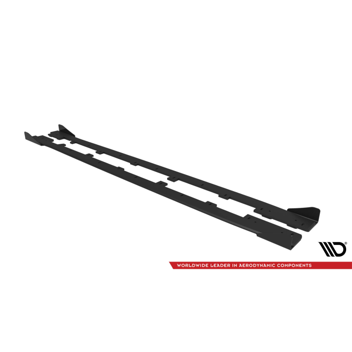 Dokładki progów Street Pro + Flaps Subaru WRX STI Mk1