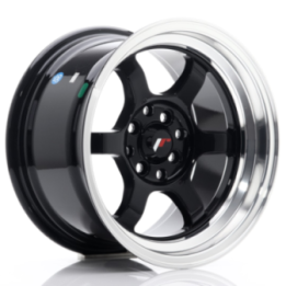 Japan Racing JR12 15x8,5 ET13 4x100/114 Gloss Black w/Machined Lip
