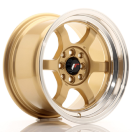 Japan Racing JR12 15x8,5 ET13 4x100/114 Gold w/Machined Lip