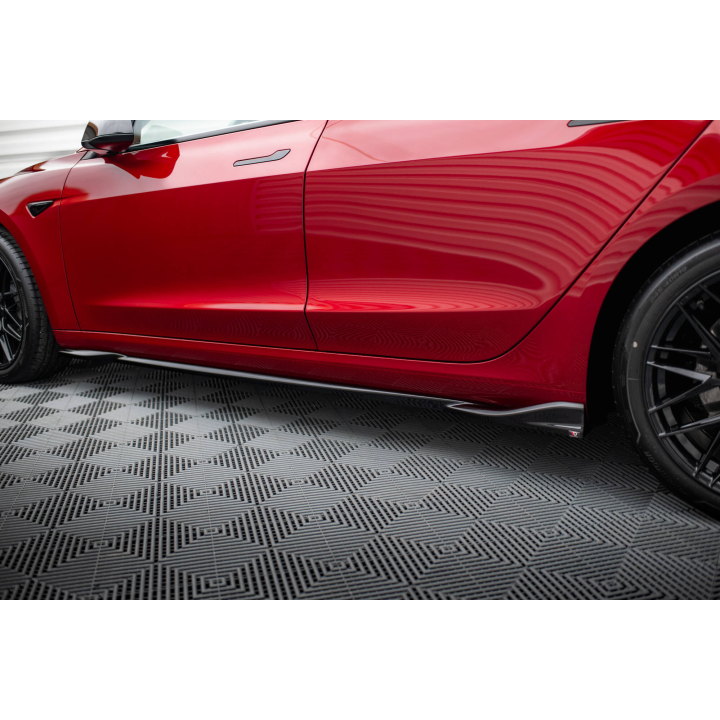 Dokładki Progów V.1 Tesla Model 3 Performance Mk1 Facelift