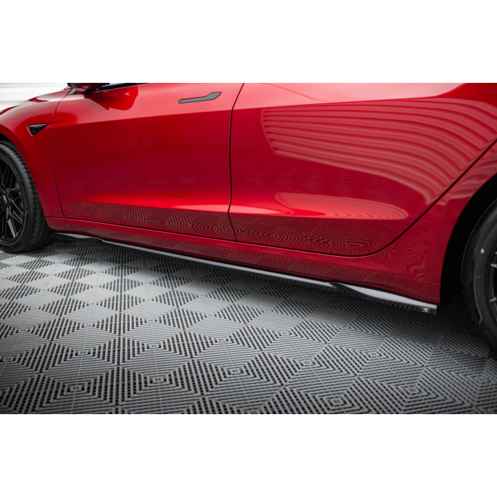Dokładki Progów V.2 Tesla Model 3 Mk1 / Mk1 Facelift